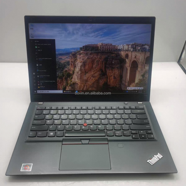 for Lenovo Think-Pad T14s Gen1 i5-10gen 8G 256G SSD Lightweight portable used Business laptop Office Smooth Interface computer