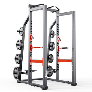 Rack à Squats Pliable en Acier Commercial <span class=keywords><strong>Panata</strong></span>, Équipement de Musculation Multifonctionnel pour Presse Poitrine et Squats, Ensemble Complet - Product Image 1