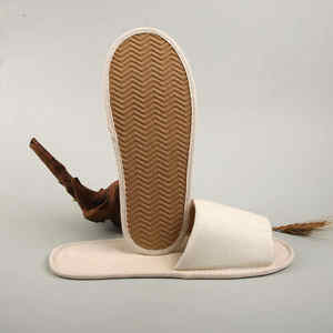 <span class=keywords><strong>2025</strong></span> Populaire Producten Milieuvriendelijk Materiaal Katoenen Canvas Hotelslippers - Product Image 5
