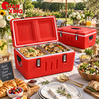 TIANXING Conteneur isotherme en acier inoxydable grande capacité pour aliments, boîte de conservation thermique pour restaurant