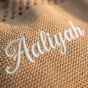 Bolso de Playa de Crochet, Bolso Grande Personalizado con Nombre, Bolso de Hombro Tejido a Mano para Verano, Vacaciones, Compras, para Mujer - Product Image 5