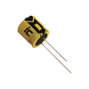 Condensateur électrolytique/IC 474SVF050M à travers trou, 0,47 µF, Distributeur agréé - Product Image 1