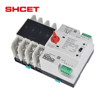 Interrupteur de transfert automatique triphasé SHCET SH2R-100II 230V 100A 2P 20kA Capacité de coupure Industrielle