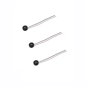 Microfono, 7mm, condensatore elettrete, CMEJ-0733 CMEJ-0733-42-L050 CMEJ-4618 cavo da 50mm, 2 Vdc, sensibilità 42 dB