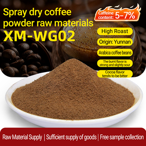 Café noir Arabica à grains fins du Yunnan, 0% de matières grasses, 0% de sucrose, café noir pur instantané à l'américaine, ingrédient commercial - Product Image 2