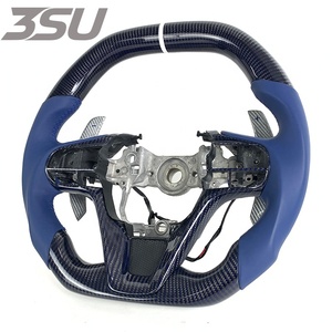 Volante Deportivo de Fibra de Carbono y Cuero para <span class=keywords><strong>Lexus</strong></span> LS <span class=keywords><strong>LC500</strong></span> LC500h 2016+, Estilo Deportivo, Interior de Auto, Estilo Universal - Product Image 2