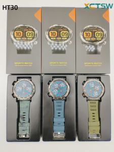 OEM 2026 卸売 スマートウォッチ フラッシュライト付き 1.7インチ IPS 屋外フィットネス腕時計 HT30 iOS Android対応 スポーツスマートウォッチ - Product Image 2