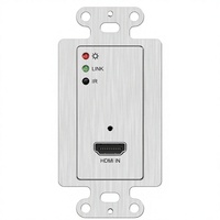 Transmetteur mural HDBaseT H Dmi 4K60HZ 10.2Gbps prenant en charge la fonction POC