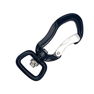 Factory Custom Bulk Locking Anodized Swivel Carabiner Snap For Dog Leash Hook