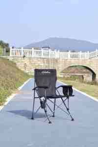 Bán Buôn Bãi Biển Cá Thịt Nướng Giải Trí Ngoài Trời Di Động Có Thể Gập Lại Gấp Sang Trọng Lớn Cao Trở Lại Cắm Trại Ghế Với Cupholder - Product Image 4