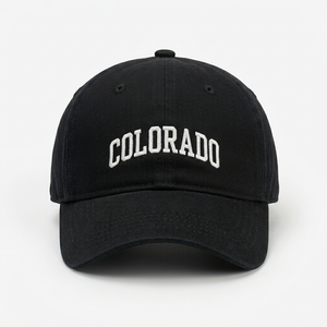 Gorra de béisbol de 6 paneles con letras bordadas, de moda y más vendida, juego de seis piezas, 100% algodón, tejido común, ideal para <span class=keywords><strong>conductores</strong></span> de camiones. - Product Image 3