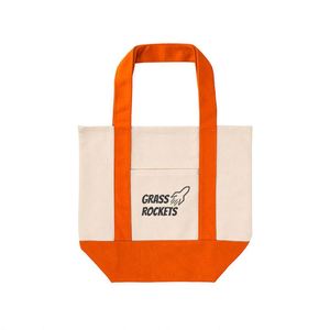 Sac fourre-tout réutilisable en toile tendance avec logo personnalisé, poches couleur bonbon, design vierge pour cadeaux de mariage, voyages, cadeaux de fête nuptiale - Product Image 5