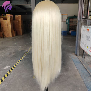 Tête de mannequin d'entraînement de haute qualité, cheveux longs roses, blonds et bruns, pour la <span class=keywords><strong>coiffure</strong></span>, tresses hollandaises, françaises et queue de poisson - Product Image 2
