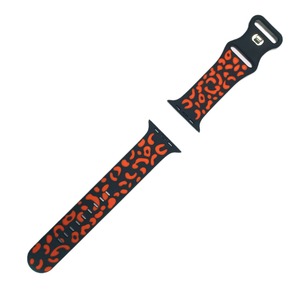Tươi Thiết Kế Leopard In Silicone Dây Đeo Khắc Đầy Màu Sắc Thể Thao Ban Nhạc 49Mm 40Mm Cho Apple Đồng Hồ S11 10 9 8 7 6 Loạt - Product Image 3