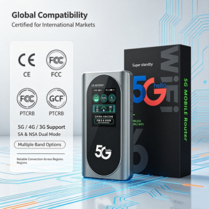เราเตอร์ MTK 900 5G MIFI <span class=keywords><strong>WiFi</strong></span> 6 ปลดล็อคแล้ว รองรับซิมแบบนาโน  ใช้งานได้ทั่วโลก รองรับคลื่นความถี่ B1/B3/B7/B20/n78 สำหรับผู้ใช้ 16 คน เหมาะสำหรับใช้ในบ้าน - Product Image 5