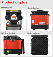 A-80S Orange Automatic Fiber Optic Fusion Splicer 4 Motors FTTH 1 Year Warranty CN/GUA