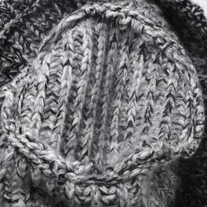 Chapeau de seau de pêcheur en tricot épais avec <span class=keywords><strong>lampe</strong></span> de poche LED intégrée en usine chaud fil épais bonnet d'extérieur pour l'hiver - Product Image 6