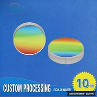 Flat Field Concave Diffraction Grating 430-1200g/mm Al/Au Coating 190-850nm UV-Vis Optical Grating for Spectrometer | TAOMSUN