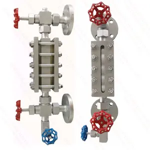 מד מפלס מים לצלחת תוף דוד קיטור מיכלי לחץ גבוה מוניטור מפלס נוזל זכוכית ראייה תוצרת סין - Product Image 1