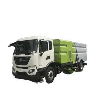 Dongfeng Capote large-scale Low price diesel power road sweeper street road cleaning machine sweeper