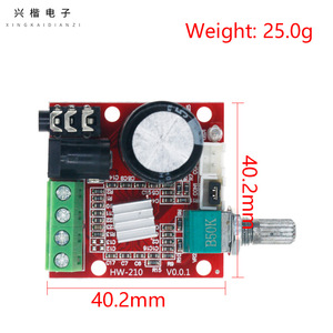 Mini <b>Amplifier</b> PAM8610 12V 10W Stereo Audio Board For <b>Car</b> Home Use - Product Image 4