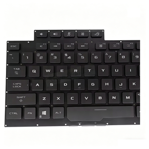 Teclado retroiluminado RGB estadounidense para <span class=keywords><strong>ASUS</strong></span> <span class=keywords><strong>ROG</strong></span> <span class=keywords><strong>Strix</strong></span> G531 G532 G531GW G531GV <span class=keywords><strong>G531GT</strong></span> G532LWS G532LV G532LW inglés V184262AS1 0KN1-8T1US11 - Product Image 5