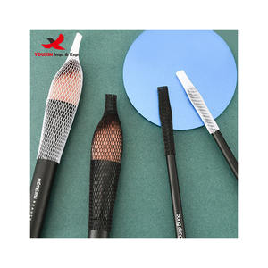 Housse de protection en plastique pour pinceaux de maquillage, durable, avec logo personnalisé, vente directe d'usine à bas prix pour achats mixtes - Product Image 4