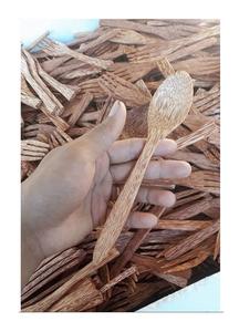 ช้อนรับประทานอาหารทำจากไม้ธรรมชาติแบบ100% ช้อนซุปชาทำจากไม้แบบใช้ซ้ำได้คุณภาพดีแบบกำหนดเองทำในเวียดนาม99ข้อมูลสีทอง - Product Image 2