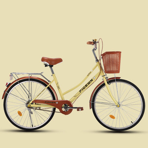 Bicicleta Clásica Vintage de 26 Pulgadas y 6 Velocidades para Dama, Bicicleta Holandesa de Ciudad de <span class=keywords><strong>Segunda</strong></span> <span class=keywords><strong>Mano</strong></span> en Venta en Línea - Product Image 3