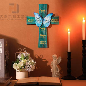 Mariposa cristiana Oración inspiradora Inscrita Bendita <span class=keywords><strong>Cruz</strong></span> <span class=keywords><strong>de</strong></span> madera Versículo <span class=keywords><strong>DE</strong></span> <span class=keywords><strong>LA</strong></span> Biblia <span class=keywords><strong>Cruz</strong></span> <span class=keywords><strong>de</strong></span> madera Decoraciones <span class=keywords><strong>de</strong></span> pared para <span class=keywords><strong>la</strong></span> decoración del hogar - Product Image 6