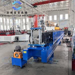 Machine de formage de rails de guidage pour portes à enroulement à alimentation automatique, longue durée de vie - Product Image 4