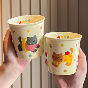 Taza de Cerámica con Diseño de Cachorro de Dibujos Animados, Linda Taza de Café, Taza de Leche para el <span class=keywords><strong>Desayuno</strong></span> para Niñas, Taza para Beber Diaria - Product Image 4