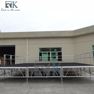 Aluminum <b>Frame</b> Structure 20x20ft Outdoor Concert Portable Stage Platform Stage Event Stage System - Product Image 3