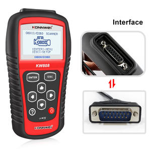 Usine Konnwei voiture Diagnostic Scanner KW808 lit les magasins et les lectures capteur en direct données CE FCC RoHS pour OBD2 EOB - Product Image 6