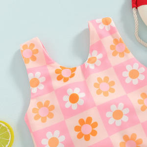 Combinaison <span class=keywords><strong>de</strong></span> <span class=keywords><strong>bain</strong></span> pour bébé fille, imprimé marguerite, sans manches, une pièce, <span class=keywords><strong>maillot</strong></span> <span class=keywords><strong>de</strong></span> <span class=keywords><strong>bain</strong></span> floral, vêtements <span class=keywords><strong>de</strong></span> plage pour enfants - Product Image 5