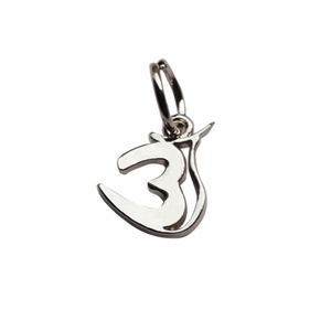 <span class=keywords><strong>Pendentif</strong></span> avec logo gravé personnalisé 3d étiquettes à breloques en métal pour bracelet de bébé - Product Image 1