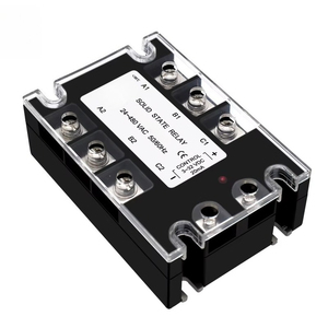 Relais de démarrage triphasé 3-32VDC vers 24-480V, SSR 40A-120A 150A 200A, régulateur de tension 480V, relais à semi-conducteurs DC vers AC - Product Image 4