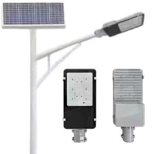 Farola Solar LED <span class=keywords><strong>Plana</strong></span> de Alta Capacidad, Serie B50, Instalación de Liberación Rápida, Alargada y Ensanchada, IP65, Control Remoto - Product Image 1