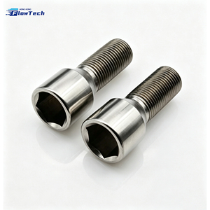 Tuercas de titanio para ruedas, juego de 20 piezas para BMW M12 M14 disponibles, acabado azul quemado, tuercas cónicas de carreras con hexágono interior. - Product Image 2