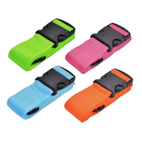 Sangle de bagage de voyage en PP durable, classique, professionnelle, tendance, colorée, avec boucle réglable, imperméable, écologique et recyclable