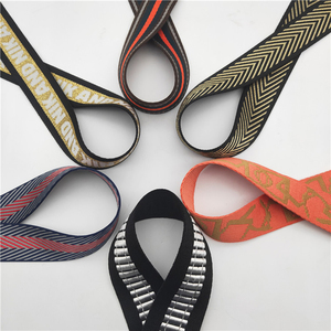 Nhà máy tùy chỉnh máy tính Jacquard <span class=keywords><strong>Webbing</strong></span> Ba lô dây đai, dây đeo vai, Polyester jacquard <span class=keywords><strong>Webbing</strong></span> - Product Image 4