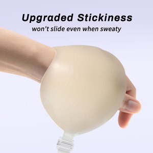 Coussinets d'allaitement solides ultra minces couvre-mamelons sans bretelles invisibles soutien-gorge Push up adhésif pour les seins affaissés accessoires de sous-vêtements - Product Image 3