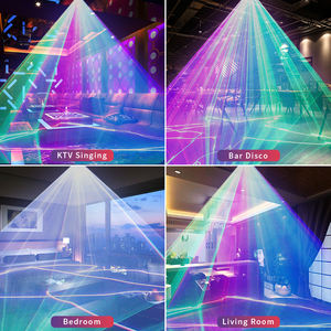 YSH US Local Warehouse Projet animé à <span class=keywords><strong>jet</strong></span> unique DMX Luces à distance pour les événements <span class=keywords><strong>de</strong></span> fête Laser Disco Club Stage Light - Product Image 5