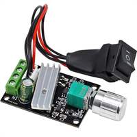 Régulateur de vitesse de moteur DC PWM 6V-28V, module de commande de vitesse 3A, rotation avant et arrière avec fonction de commutation