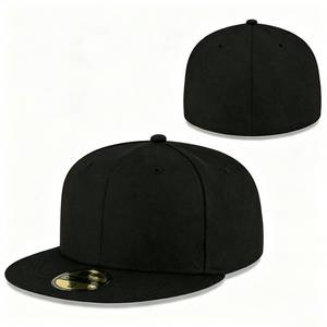 Casquette de baseball ajustée à 6 panneaux, broderie rouge, 100 pièces, Vietnam, logo personnalisé, unisexe, adultes, polyester/coton respirant - Product Image 6