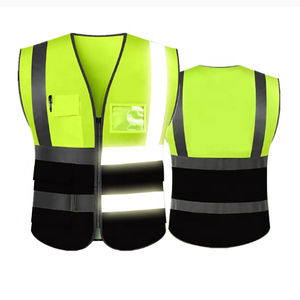 Gilet haute visibilité vestes réfléchissantes gilet de moto gilet de protection à rayures réfléchissantes avec veste de <span class=keywords><strong>s</strong></span>écurité pour vélo - Product Image 1