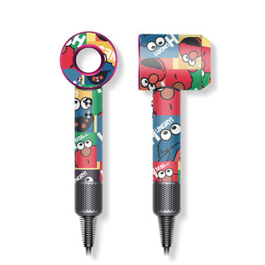 Pegatina protectora para secador de pelo Dyson, diseño esmerilado de dibujos animados para uso en salón - Product Image 5