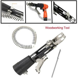 Cabezal de pistola atornilladora de cadena con alimentación automática de clavos para decoración de carpintería, tablero de yeso y remaches autorroscantes - Product Image 2