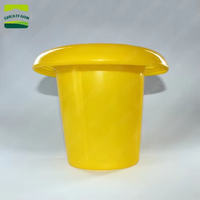 Grande ferme manuel Animal volaille mangeoire seau grande capacité en plastique poulet de chair buveur nouvel état matériel