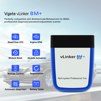 Lector de Códigos OBD2 Vgate VLinker BM+ con Conexión Inalámbrica BT 4.0 para Android IOS, Escáner de Diagnóstico para Automóviles